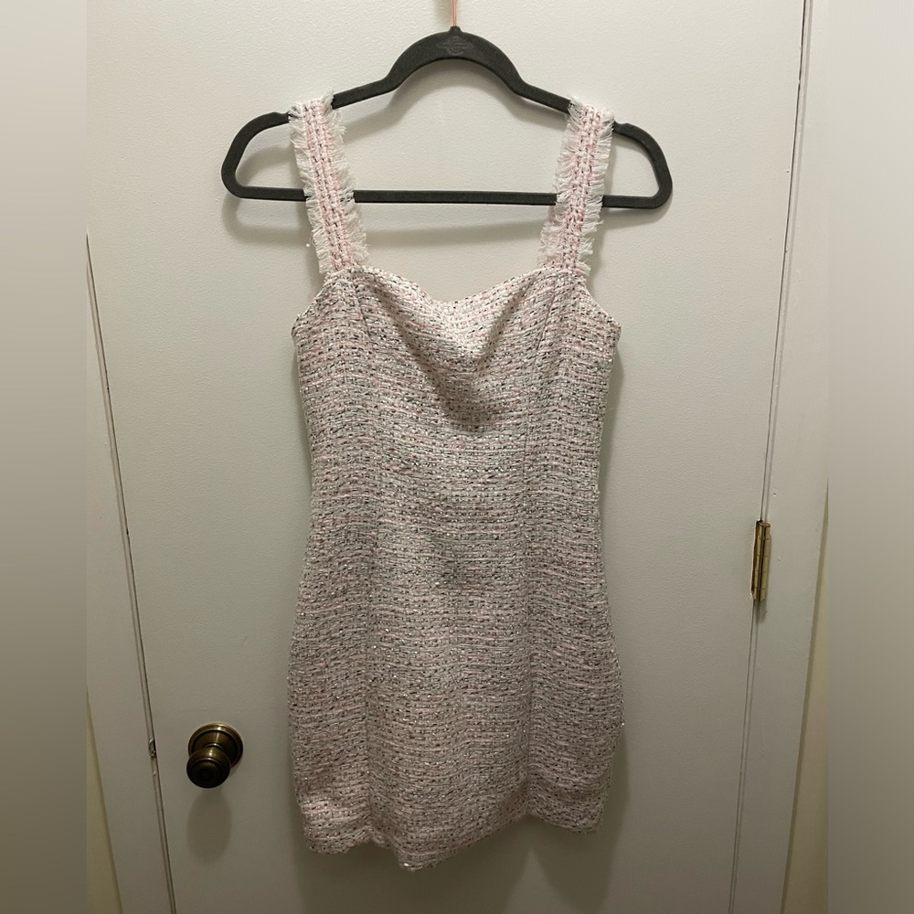 Tweed mini dress